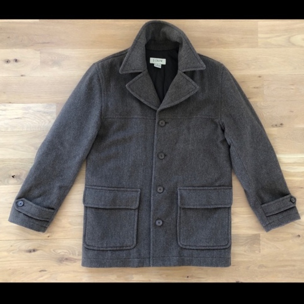 J.Crew Car Coat - Wool Blend - Size Medium